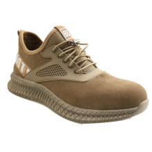 High Quality Suede Cow Split Leather Working Safety Shoes